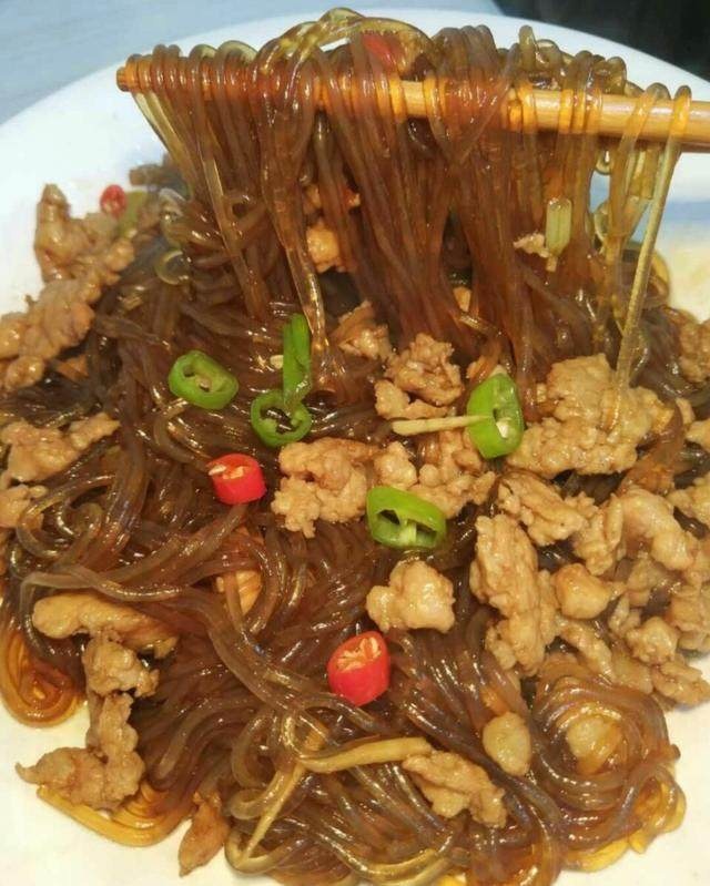 蚂蚁上树的家常做法