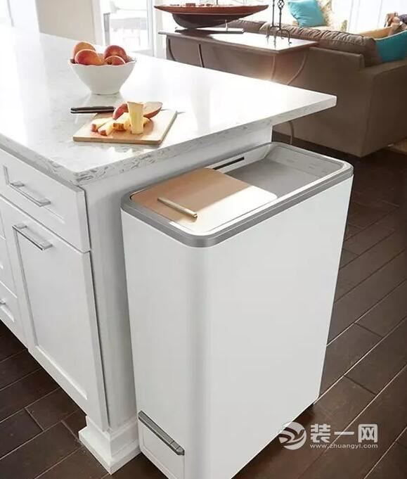 厨房 隐藏 垃圾桶