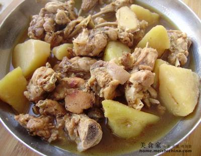 鸡肉炖土豆做法