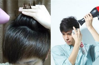 怎么吹发型