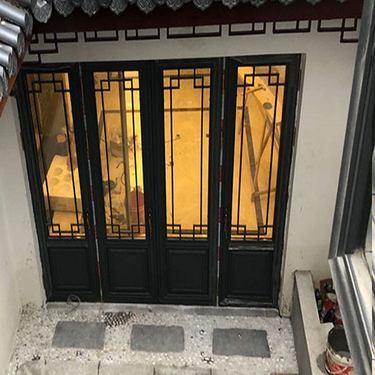 中式铝合金门