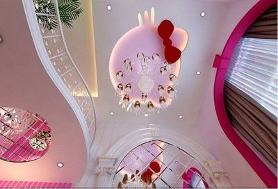 hellokitty造型吊顶