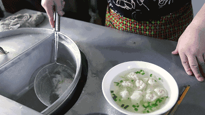 喝馄饨