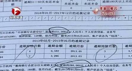 房贷逾期多久上征信