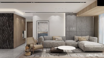 客厅水泥吊顶造型