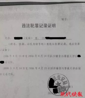 假的无犯罪证明怎么开