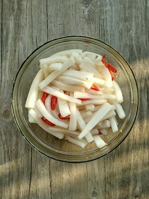 爽口 脆萝卜制作方法
