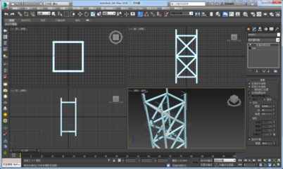 桁架结构模型图制作技巧（3dmax建模精度提升方法sketchup插件应用指南）