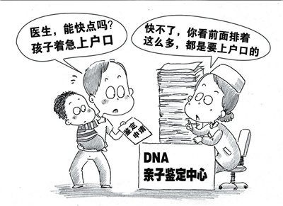 亲子鉴定要