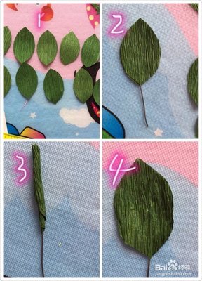 叶子制作方法