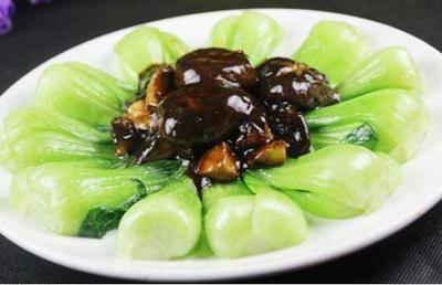 香菇扒油菜怎