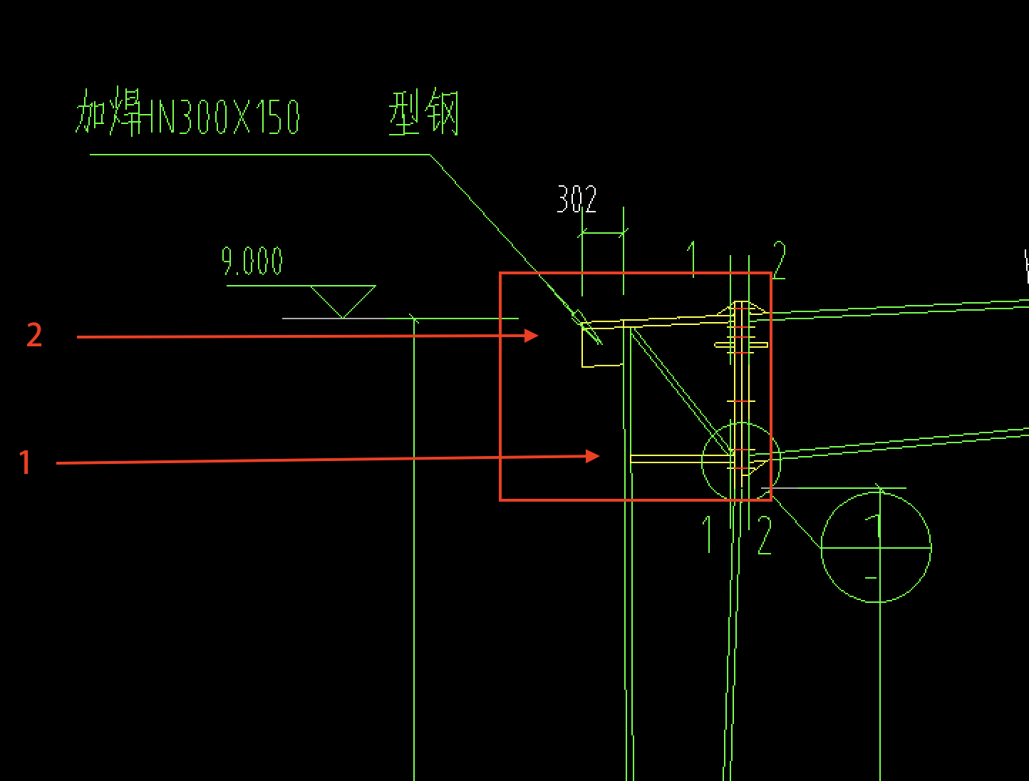 钢结构梁上起柱图（钢结构梁上起柱的节点构造） 钢结构蹦极施工 第5张