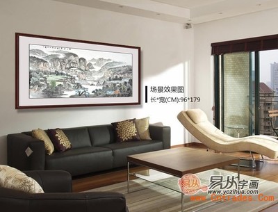 山水画能挂厨房吗