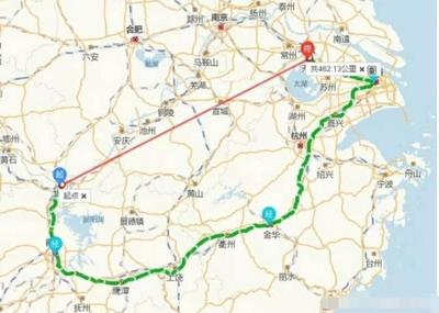 苏州到温州多少公里路