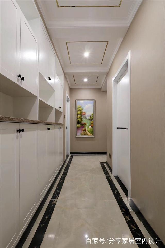 吊顶过道怎么打柜子