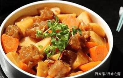 红烧白萝卜炖土豆