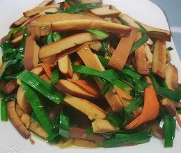 豆干炒韭菜怎么做好吃