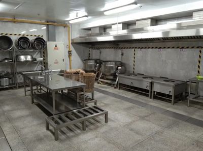 工厂食堂厨房效果图