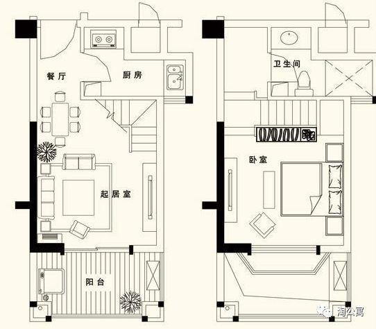 50平方米房屋设计图