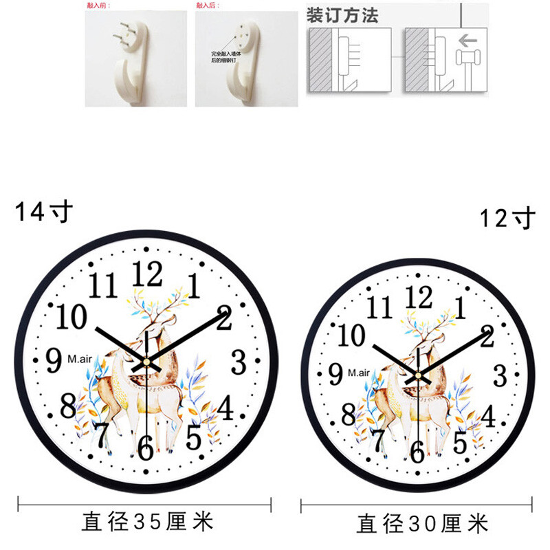 挂钟面朝相厨房
