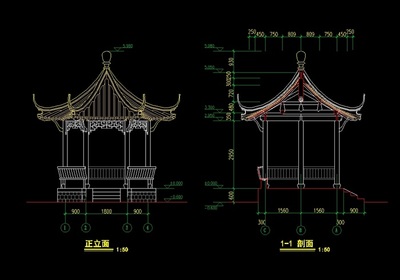 亭子设计图纸