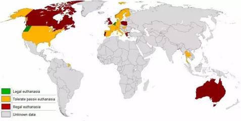 安乐死合法国家