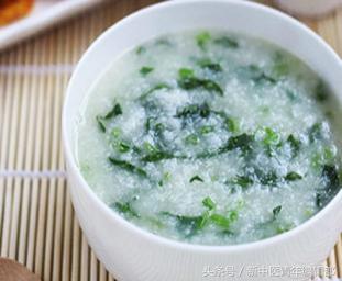 菠菜猪血粥的做法大全家常