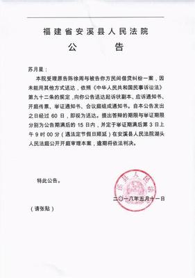 民事诉讼公告送达期限