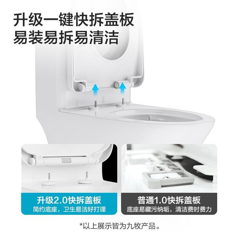 九牧马桶水位调节图