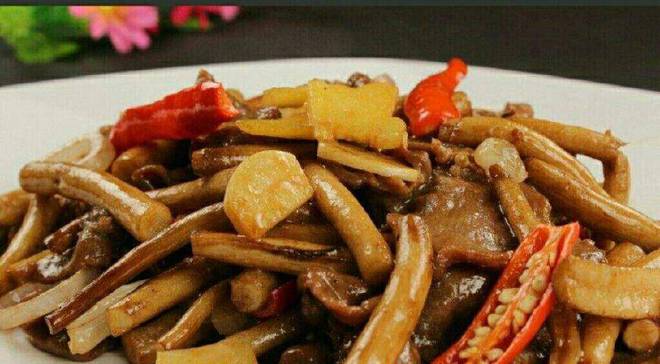 小炒鸡腿菇做法大全家常