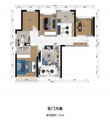 室内面积