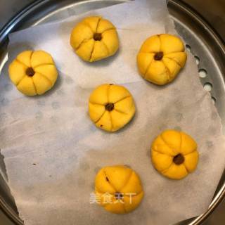 南瓜包馅的制作方法