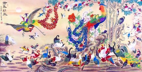 百鸟朝凤寓意