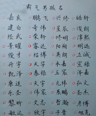 勉费起名