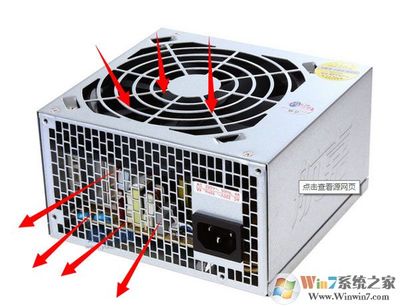 给电脑电源换风扇