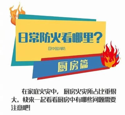 餐厅厨房消防知识