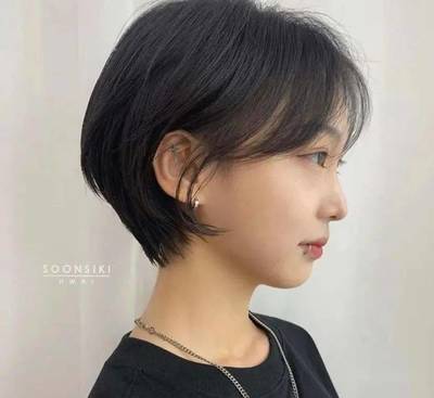 免打理短发女