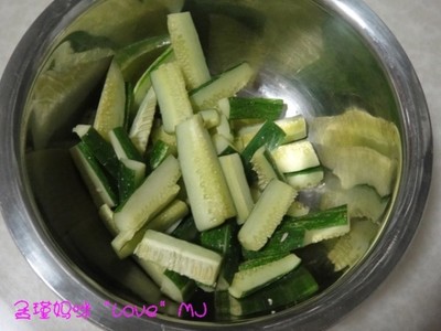 黄瓜咸的制作方法