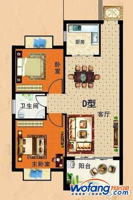 客厅在中间叫什么户型