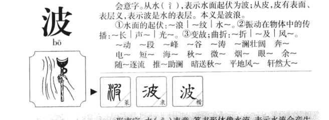 波字五行属什么