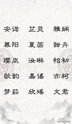菡字取名女孩名字
