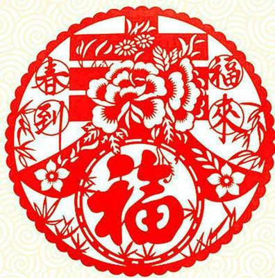 贴窗花的寓意
