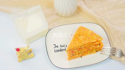 胡萝卜香菇饼宝宝辅食