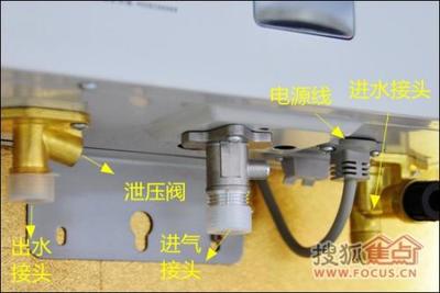 热水器进水阀门图解