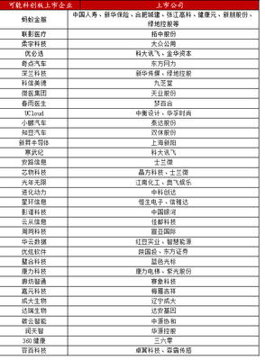 合肥上市公司名单