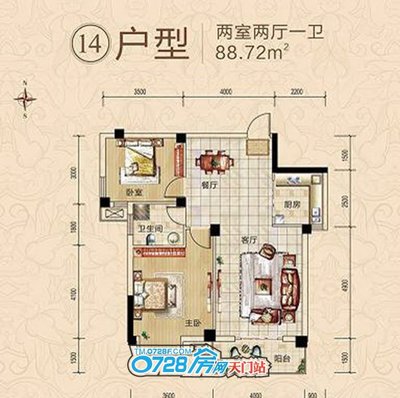 坐北朝南厨房放哪边好