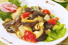 鸡肉炒鲜香菇