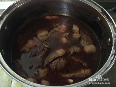 酱卤肉的制作方法