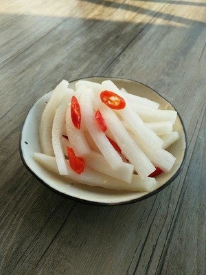爽口 脆萝卜制作方法