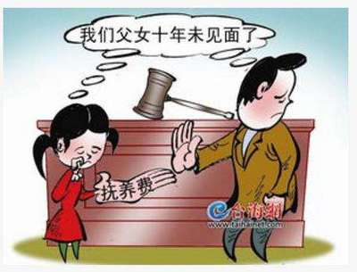 离婚父亲不给抚养费